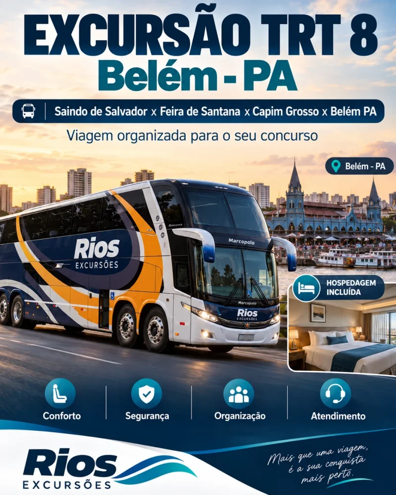 EXCURSÃO TRT 8 Belém - PA